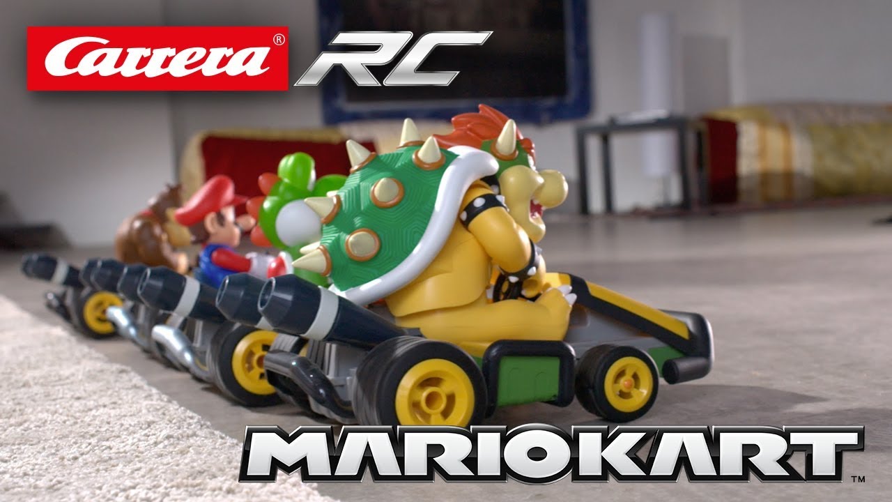 Carrera RC Nintendo Mario Kart Family 2017 - YouTube