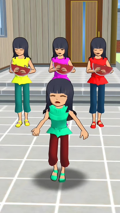 Ada banyak semangka di lemari es 🤣#shorts #sakuraschoolsimulator #shortvideo #viral
