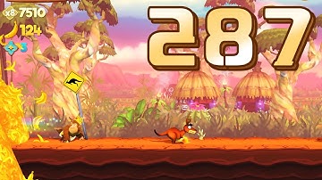 ✅ Banana Kong 2 / Gameplay Walkthrough / Part 287 / Champion Run / Level 8