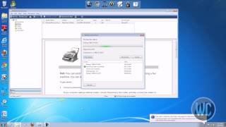 Sending a Test Fax using Windows 7 Fax and Scan