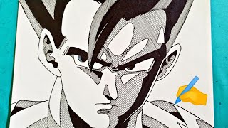 COMO DIBUJAR A GOHAN de Dragon Ball Super: Super Hero