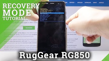 Recovery Mode in RUGGEAR RG850 – How to Use Recovery Features
