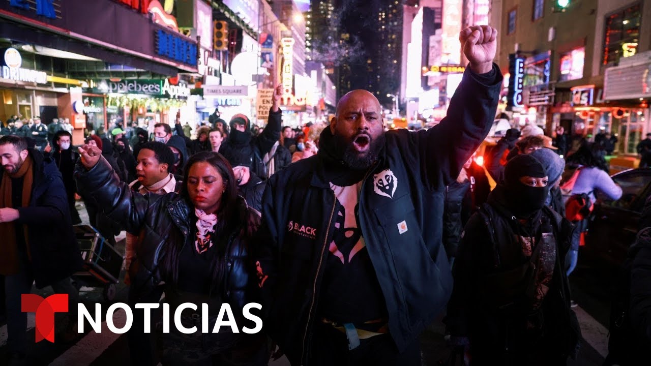 Protestas en Nueva York y Memphis por la muerte de Nichols | Noticias Telemundo