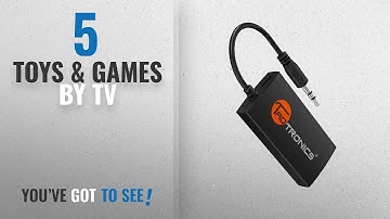 Top 10 Tv Toys & Games [2018]: [Updated Version]TaoTronics Wireless Portable Bluetooth Transmitter