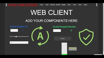 inVIEW IoT Platform - Editor - Create Template Component