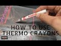 Welding preheat measurement  how to use thermo crayons