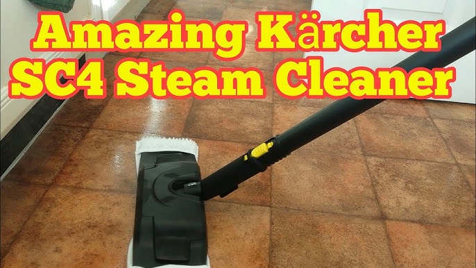 Karcher SC4 Easyfix Cylinder Steam Cleaner Review 
