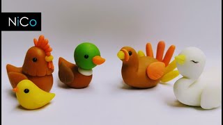 Animalitos de la Granja | Tutorial ° Aves de Corral