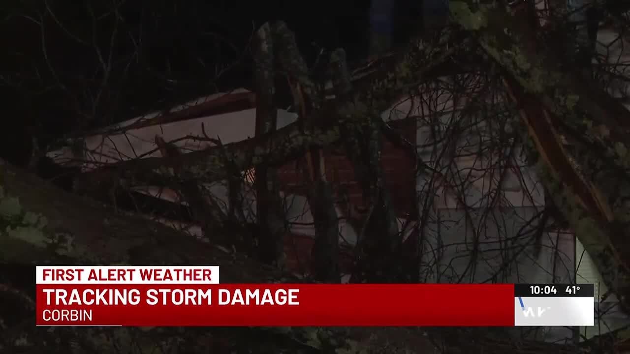 Severe storms cause damage in southeastern Kentucky - YouTube