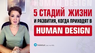 5 Стадий Вхождения в Human Design (Дизайна Человека)