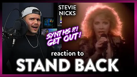 Stevie Nicks Reaction Stand Back (WOW..SYNTH SURPRISE!) | Dereck Reacts