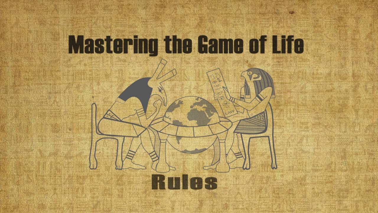 The Rules for the Game of Life - YouTube