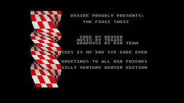 The First Twist by Desire (Atari STe 96k intro)