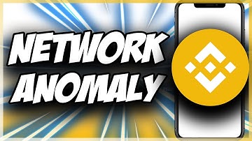 Fix Binance   Network anomaly please check the network and try again ✅ Quick & Easy