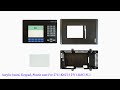 2711-K6C15 2711-K6C15L1 Acrylic Board, Plastic Case, Membrane Keypad for PanelView Standard 600