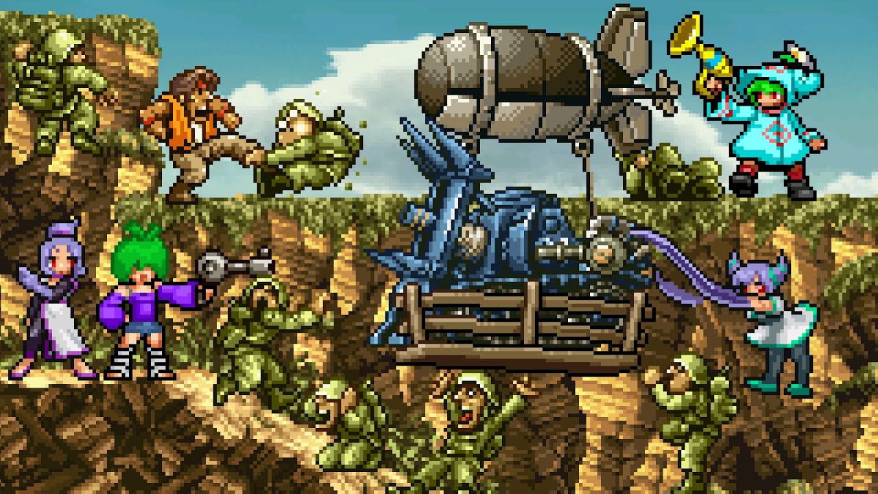 Metal Slug Attack/United Front 26th (Usando a GARRA DE