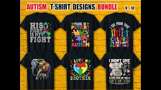 5 BEST Autism T-Shirt Designs That Take AMAZON Merch to NEXT LEVEL 5 BEST Autism T-Shirt Designs That Take AMAZON Merch to NEXT LEVEL