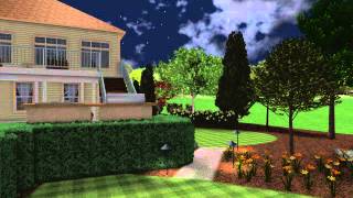 HORT 120 Real Time Master Plan Night Time View