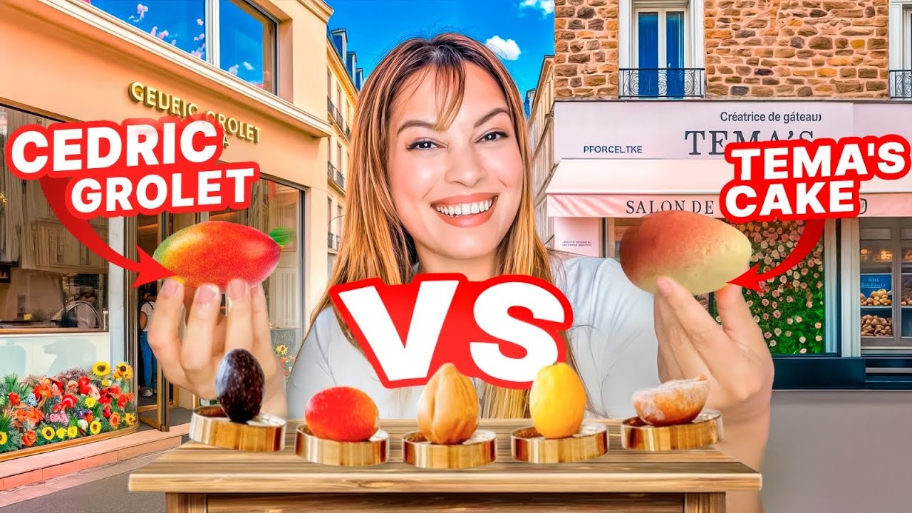JE TESTE LES TROMPES L’OEIL TEMA'S CAKE  ( VS Cédric Grolet )