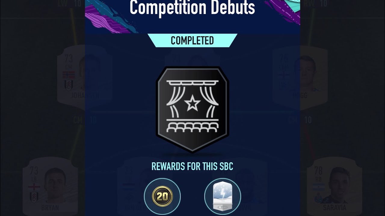 Pacybits 20 Gudmundsson Competition Debuts SBC Tutorial