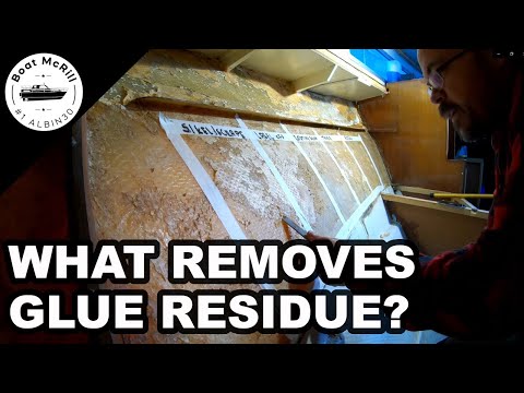 What removes contact glue residue best - Test - Boat McRill