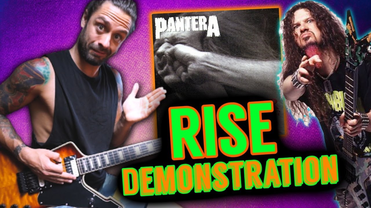 Easy Dimebag Riffs EVERYBODY Plays WRONG ... RISE (Demonstration) - YouTube