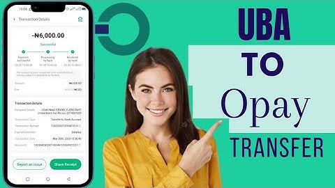 How To Transfer Money From UBA To Opay Using USSD Code