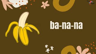 Syllable for kids | one, two, three syllable words Three Syllable
