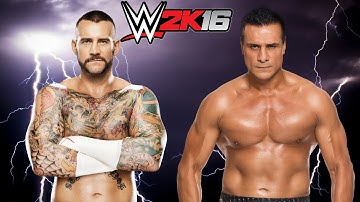 WWE 2K16 - PC Mod Preview - CM Punk vs Alberto Del Rio
