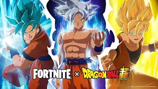 The New Dragon Ball X Fortnite Update IS CRAZY!