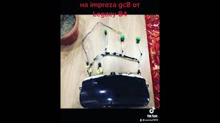 Установка оптитроной панели от LEGACY B4 на SUBARU IMPREZA GC8 1999 года выпуска