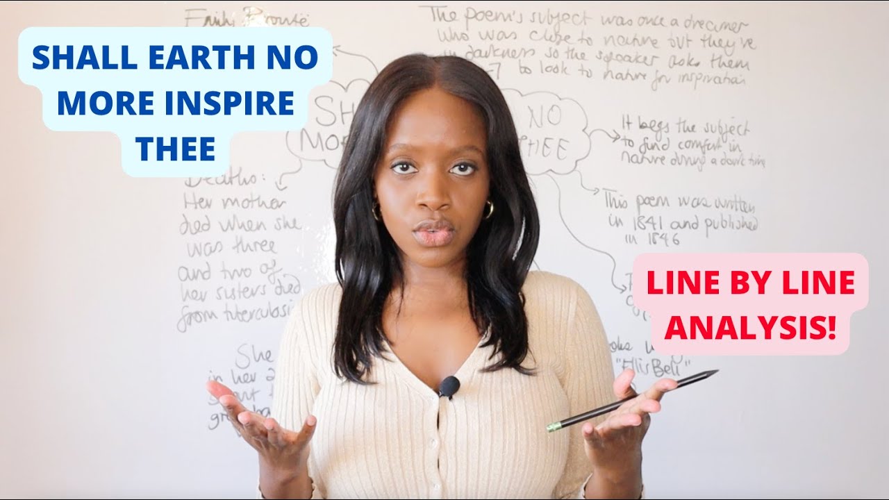 «Неужели Земля больше не вдохновит тебя?» Эмили Бронте: анализ и аннотации | AQA Worlds & Lives P...