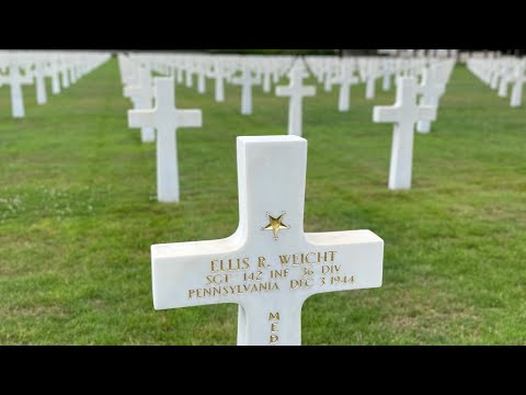 World War II Epinal France American Cemetery 
