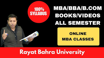 MBA BOOKS/NOTES RBU|Rayat Bahra University|EASY LANGUAGE|BBA NOTES/BOOKS|BCOM NOTES/BOOKS|