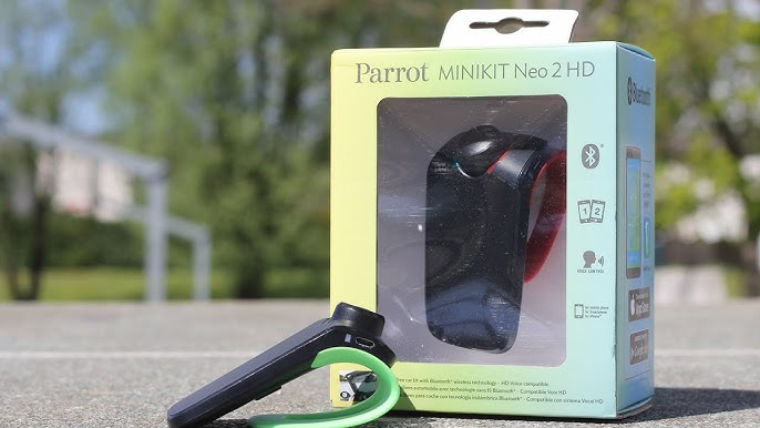 Parrot MINIKIT Neo2 HD Bluetooth® Freisprecheinrichtung Gesprächs-Zeit  (max.): 10h