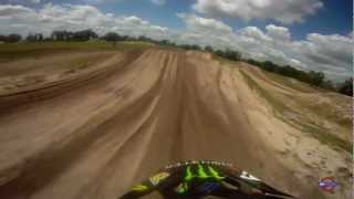 Adam Cianciarulo @ Ryan Villopoto's Farm Helmet Cam