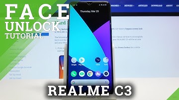 Face Unlock Test of Face Recognition on Realme C3 – Locking Method