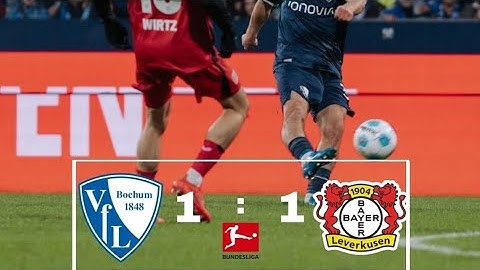 bayer 04 leverkusen - vfl bochum 1-1 | Highlights | bundesliga 2024/25