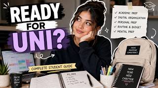 Datos How to Actually Prepare for University 🎒 | Complete Student Guide Actualización