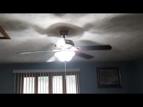 52 Harbor Breeze Crosswinds Ceiling Fan Youtube