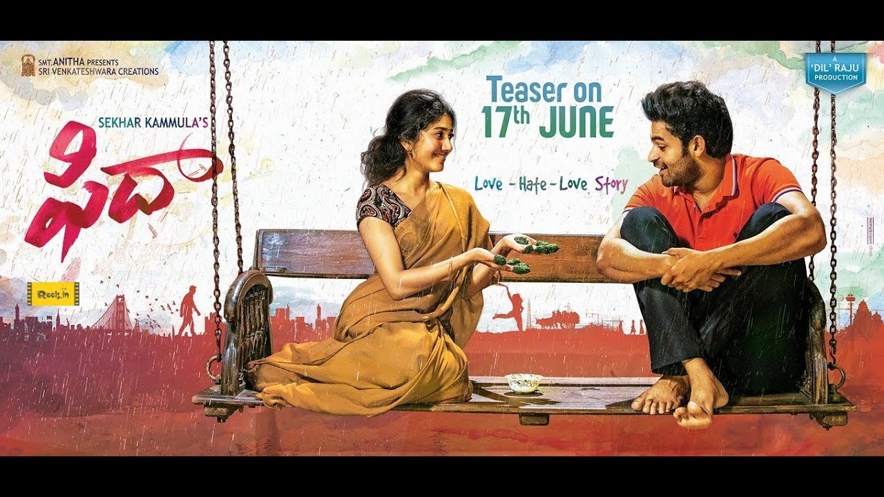 Fidaa Movie Theatrical Trailer Varun Tej,Sai Pallavi