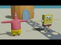 SpongeBob and Patrick Star had a big fight👊│3D animated