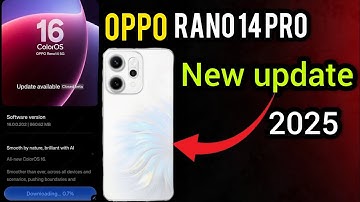 ColorOs 16 Stable Update Is Here 🔥 Oppo Reno 14 Pro And All oppo Phone ColorOs 16 Stable Update 2025