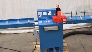 CSI cut-off saw with rollover conveyor