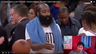 HARDEN DEBUT! Clippers vs Knicks Full Game Highlights