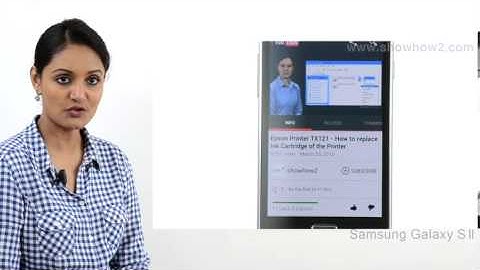 Samsung Galaxy S2 - How to Add Youtube Video To Favorites