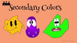 Primary Colors Song Kids Funny Songs 3 Men Animations