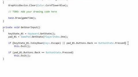 XNA 4 Course I Ch 03 06 LogicalOperators