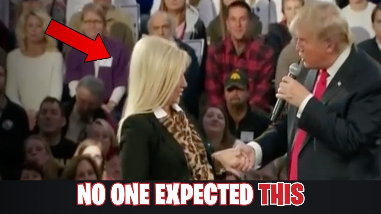 donald-trump-pulls-beautiful-blonde-from-the-crowd-no-one-expected