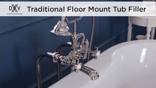 Traditional Floor Mount Tub Filler by DXV